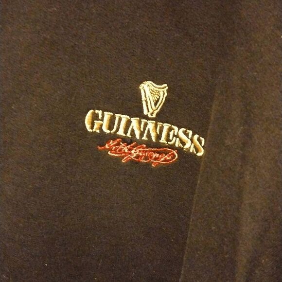 NWOT Guinness Sweatshirt by Guinness XL Black and Thick Warm - Picture 3 of 13